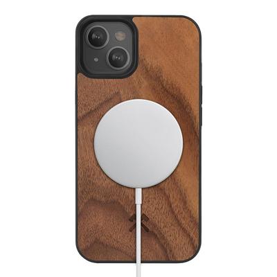 Woodcessories Bumper Case Magsafe Walnuss für iPhone 13 Mini