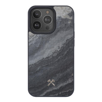 Woodcessories Bumper Case Camo Gray für iPhone 13 Pro