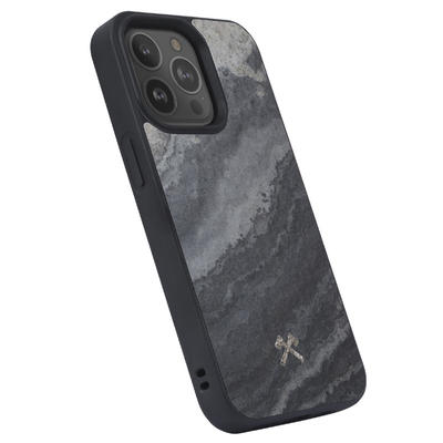 Woodcessories Bumper Case Camo Gray pour iPhone 13 Pro Max