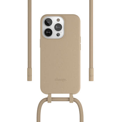 Woodcessories Change Case Bio Taupe pour iPhone 14 Pro