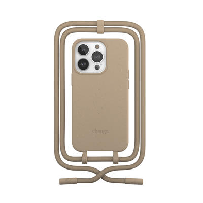 Woodcessories Change Case Bio Taupe pour iPhone 14 Pro