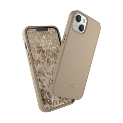 Woodcessories Bio Case Magsafe Taupe für iPhone 14 Plus