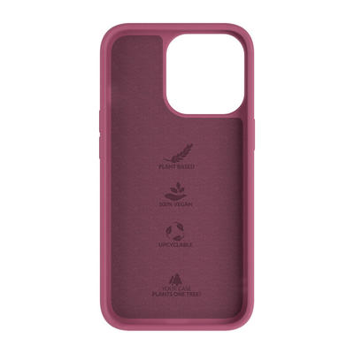 Woodcessories Bio Case Wine Red für iPhone 14 Pro Max