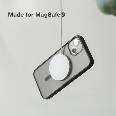 Woodcessories Clear Case Magsafe Schwarz/Matt für iPhone 13/14