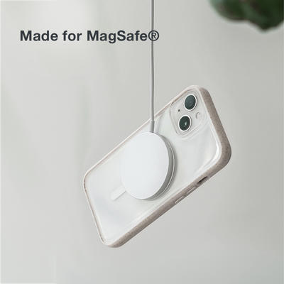 Woodcessories Clear Case Magsafe Offwhite/Clair pour iPhone 13/14
