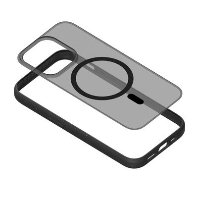 Woodcessories Clear Case Magsafe Schwarz/Matt für iPhone 14 Pro