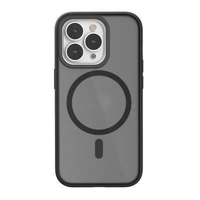 Woodcessories Clear Case Magsafe Schwarz/Matt für iPhone 14 Pro