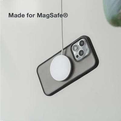 Woodcessories Clear Case Magsafe Schwarz/Matt für iPhone 14 Pro