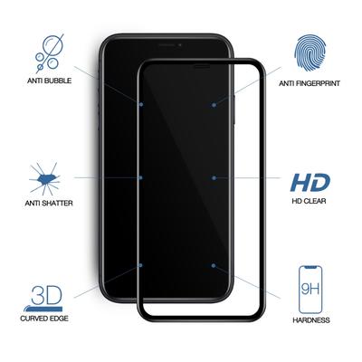 Woodcessories Premium Glass 3D Schwarz iPhone 11/XR