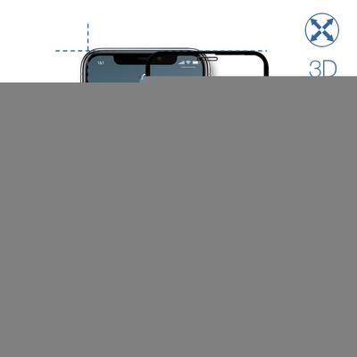 Woodcessories Premium Glass 3D Schwarz iPhone 11/XR