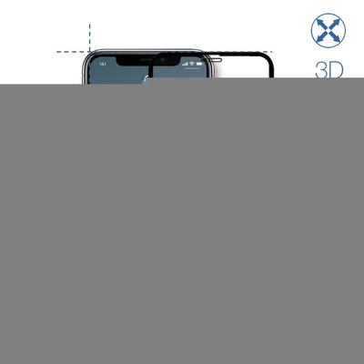 Woodcessories Premium Glass 3D Schwarz iPhone 11/XR