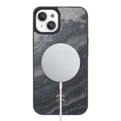 Woodcessories Bumper Case Magsafe Camo Gray pour iPhone 13/14