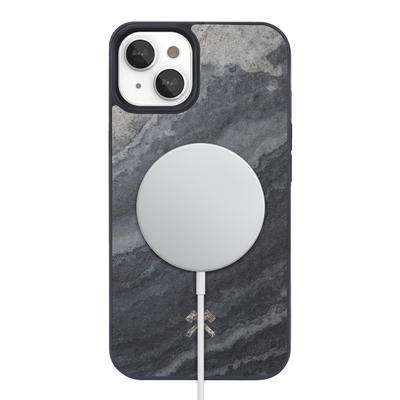 Woodcessories Bumper Case Magsafe Camo Gray für iPhone 13/14