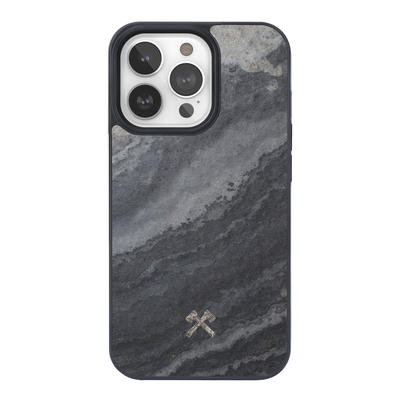 Woodcessories Bumper Case Magsafe Camo Gray pour iPhone 14 Pro