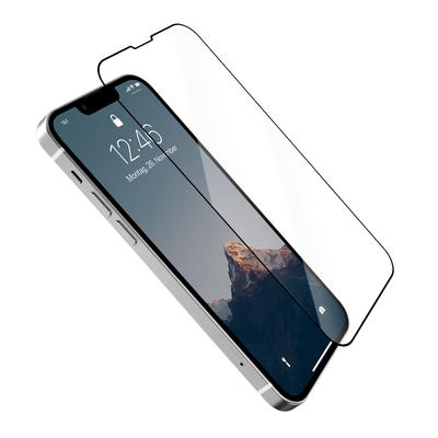 Woodcessories Premium Glass 3D Schwarz iPhone 14 Plus/13 Pro Max