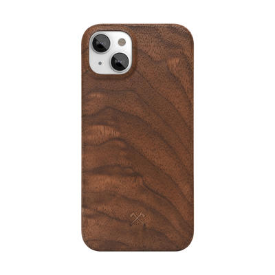 Woodcessories Slim Case Walnuss für iPhone 14 Plus