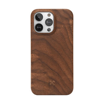 Woodcessories Slim Case Walnuss für iPhone 14 Pro Max