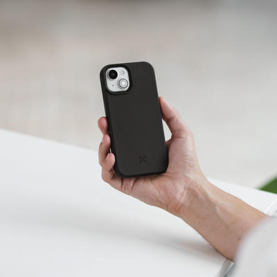 Woodcessories Bio Case Magsafe Black pour iPhone 15 Plus