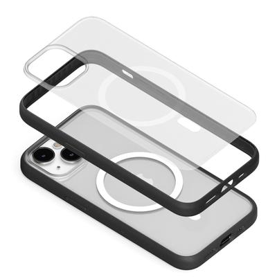 Woodcessories Clear Case Magsafe Schwarz/Klar für iPhone 15