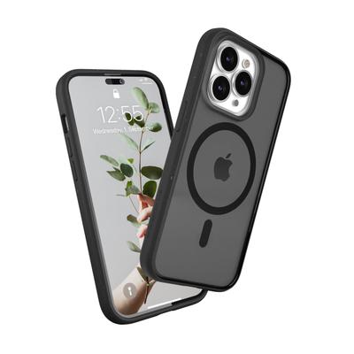 Woodcessories Clear Case Magsafe Schwarz/Matt für iPhone 15 Pro
