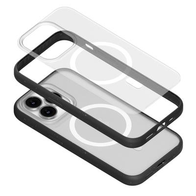 Woodcessories Clear Case Magsafe Schwarz/Klar für iPhone 15 Pro
