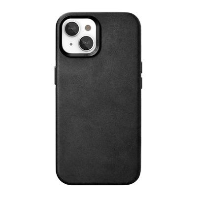 Woodcessories Bio Leather Case Schwarz für iPhone 15