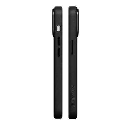 Woodcessories Bio Leather Case Schwarz für iPhone 13/14