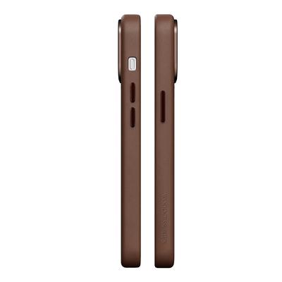 Woodcessories Bio Leather Case Braun für iPhone 13/14