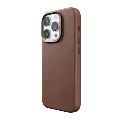 Woodcessories Bio Leather Case Brun pour iPhone 14 Pro