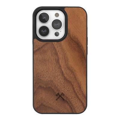 Woodcessories Bumper Case Magsafe Noyer pour iPhone 15 Pro Max