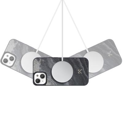 Woodcessories Bumper Case Magsafe Camo Gray pour iPhone 15