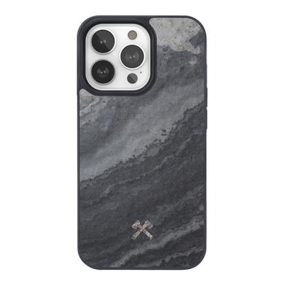 Woodcessories Bumper Case Magsafe Camo Gray für iPhone 15 Pro