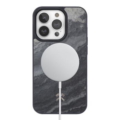 Woodcessories Bumper Case Magsafe Camo Gray für iPhone 15 Pro Max