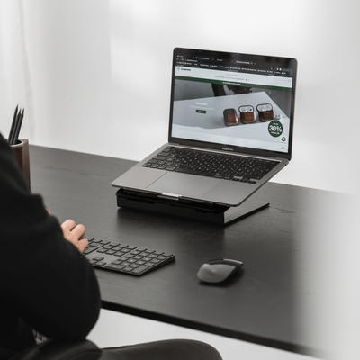 Woodcessories Laptop Stand Black Series