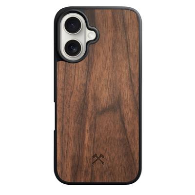 Woodcessories Bumper Case Magsafe Noyer pour iPhone 16