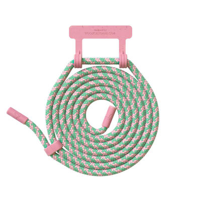 Woodcessories Change Cord Pink-Turquoise