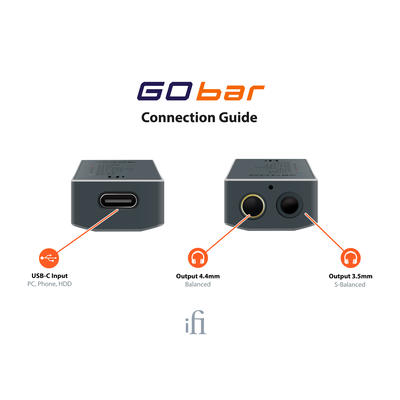 iFi GO bar Portabler Kopfhörerverstärker/DAC