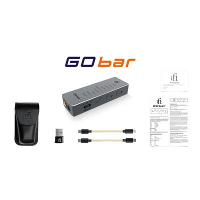 iFi GO bar Portabler Kopfhörerverstärker/DAC