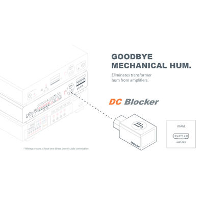 iFi DC Blocker Bloqueur de courant continu contre les ronflements