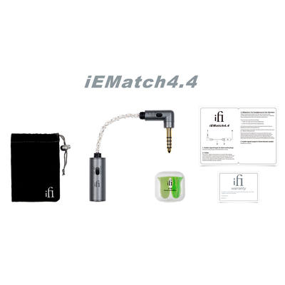 iFi iEMatch4.4 Commutateur de gain pour appareils/écouteurs 4.4 mm