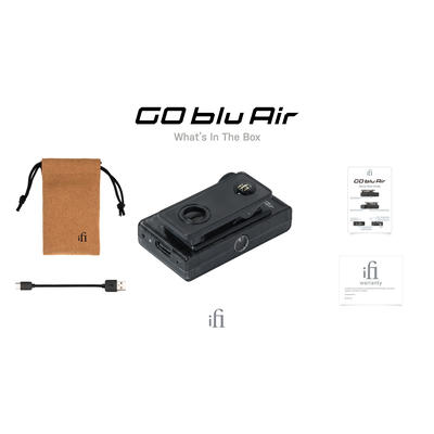 iFi GO blu Air Portabler Bluetooth Kopfhörerverstärker/DAC
