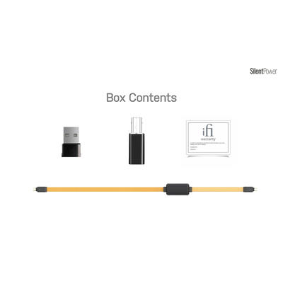 SilentPower by iFi Pulsar USB Audiophiles USB-C Kabel