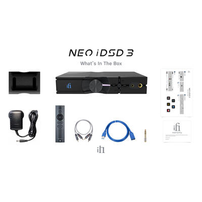 iFi NEO iDSD 3 Ultra-Res DAC und Kopfhörerverstärker mit Bluetooth