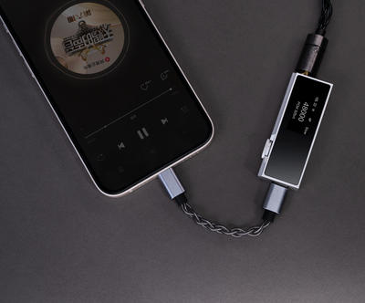iBasso DC07Pro Silber Portabler USB-DAC/Kopfhörerverstärker