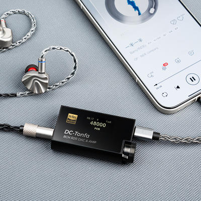 iBasso DC-Tonfa Schwarz Portabler R2R-DAC-Kopfhörerverstärker
