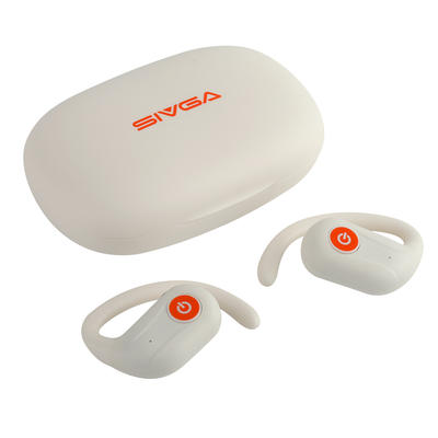 Sivga SO1 blanc Ecouteurs Bluetooth True Wireless avec arceau