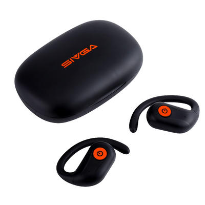 Sivga SO1 noir Ecouteurs Bluetooth True Wireless avec arceau