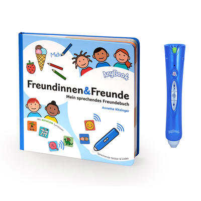 Franklin DRP-5100 AnyBook stylo audio + "Mein sprechendes Freundebuch"