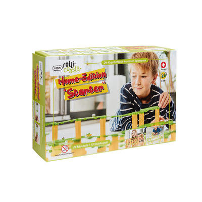 Raphi Rolli-Coaster Home-Edition Starter Bundle mit Looping Bahn