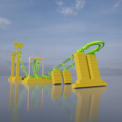 Raphi Rolli-Coaster Home-Edition Looping Bahn